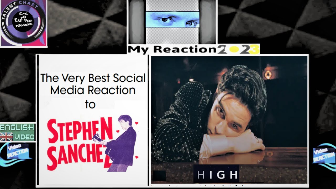 C-C Euro Pop Music Reaction 2023 -Stephen Sanchez - High