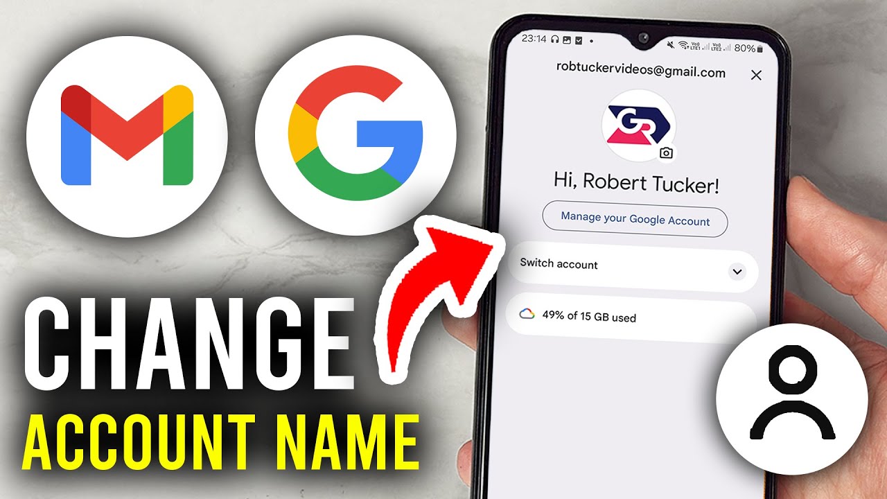 How To Change Gmail or Google Account Name - Step By Step