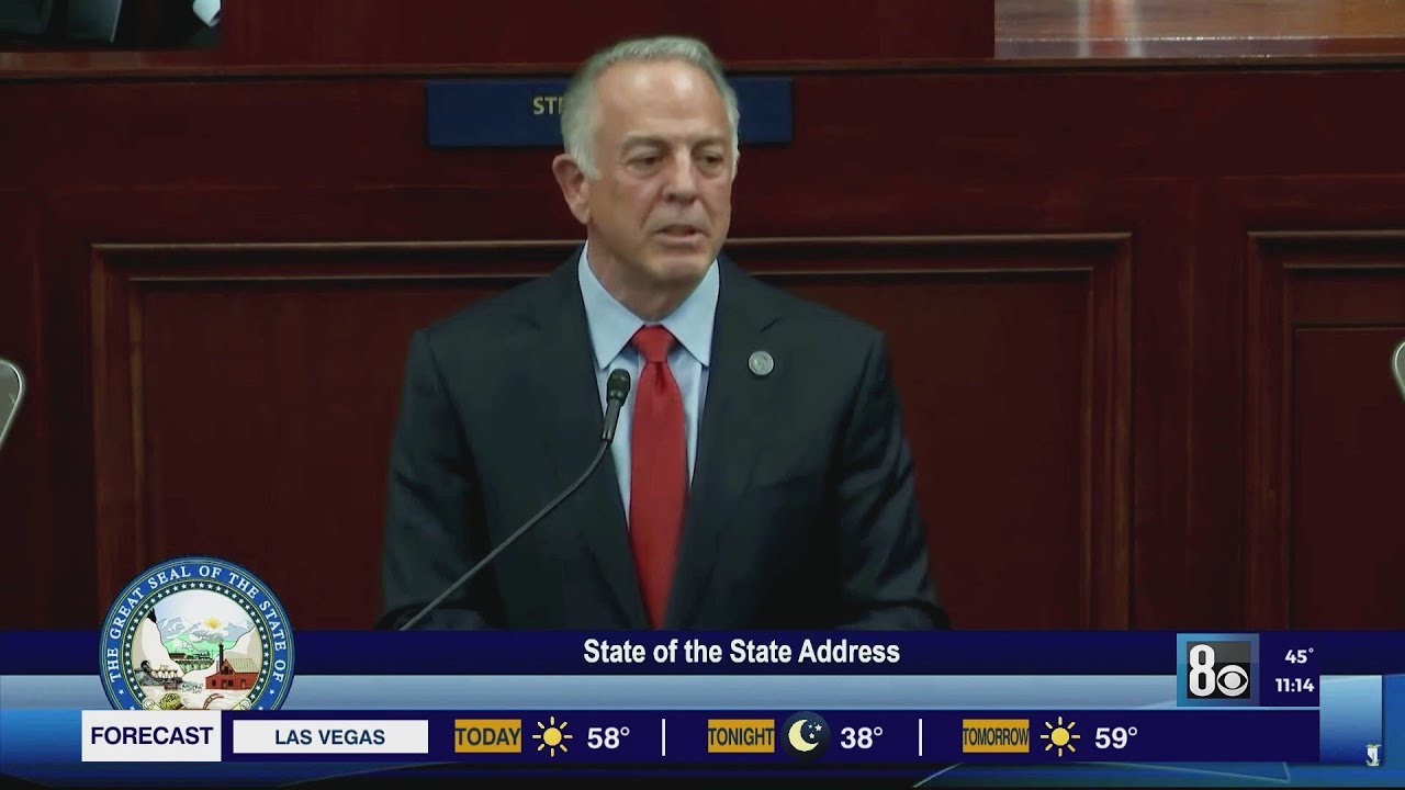Nevada Governor reveals teacher raises, stricter DUI penalties, homeless campus in state address