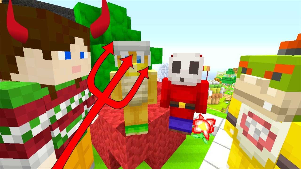 Minecraft Wii U - Nintendo Fun House - BOWSER JR'S EVIL GIRLFRIEND [51]