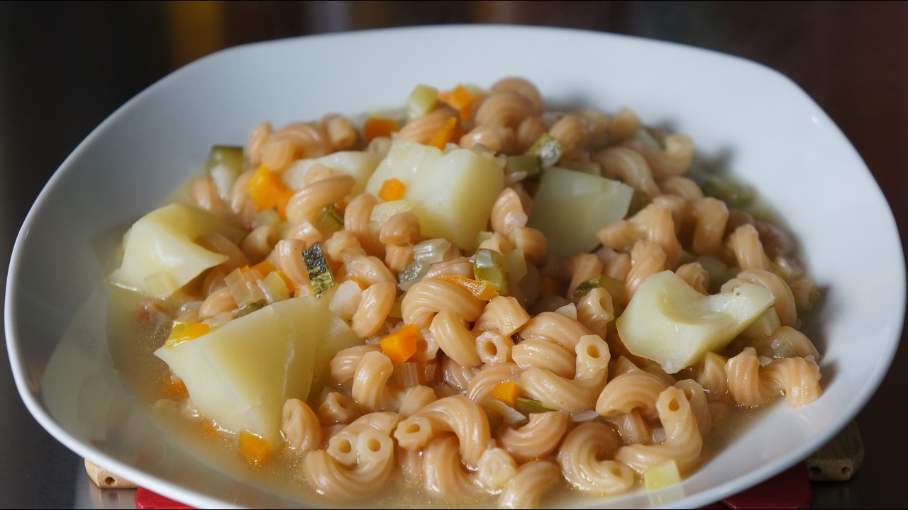 Guiso de Fideo con Verduras