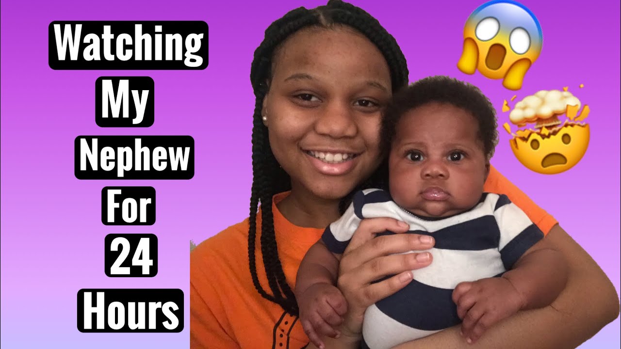 Watching My Nephew For 24 Hours 😱🤯 (NEVER AGAIN)😂