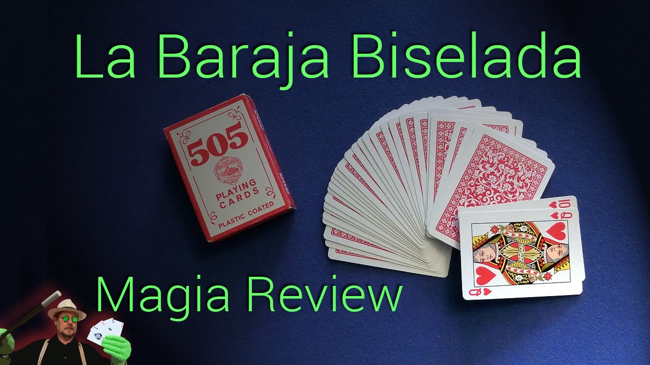 Magia Review:  baraja biselada (Magic trick Review: The Stripper deck)