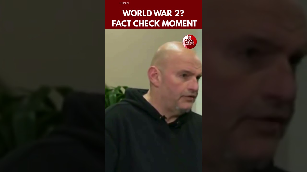 Fetterman Stumbles on War Declaration Question During Exchange With Manu Raju
