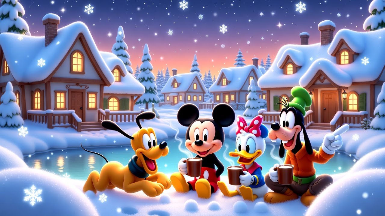 🧣 Mickey Mouse Winter Story | Friendship, Snow & Fun 🐭✨