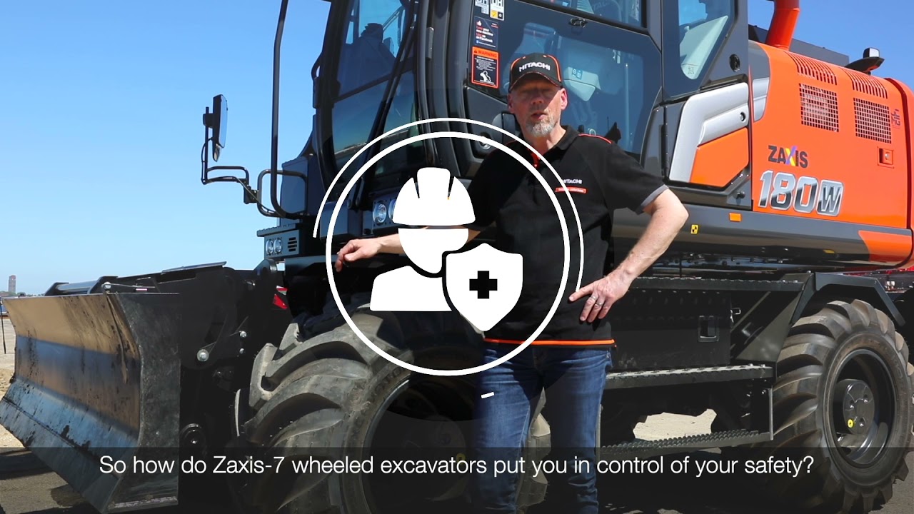 New Hitachi Zaxis-7 Wheeled Excavators 🧡