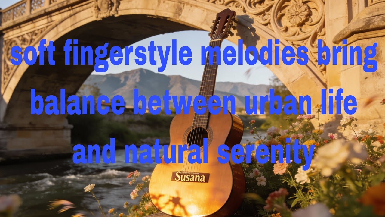 Soft Fingerstyle Melodies Bring Balance Between Urban Life and Natural Serenity