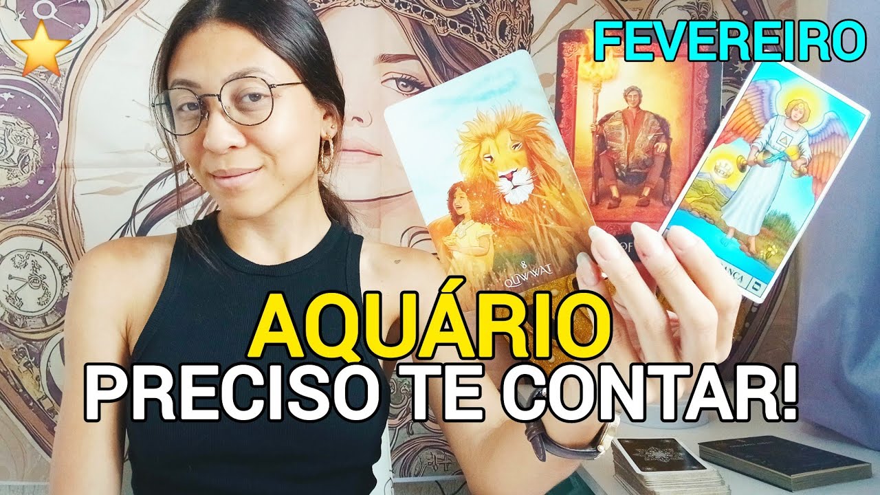 AQUÁRIO♒️FEVEREIRO😱ALGUÉM TE ESCREVEU Só Falta Coragem Para Enviar. Você Plantou e a RECOMPENSA VEM.
