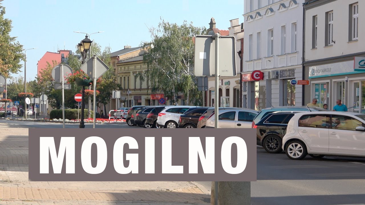Могилно. Чистый и красивый город с богатой историей.