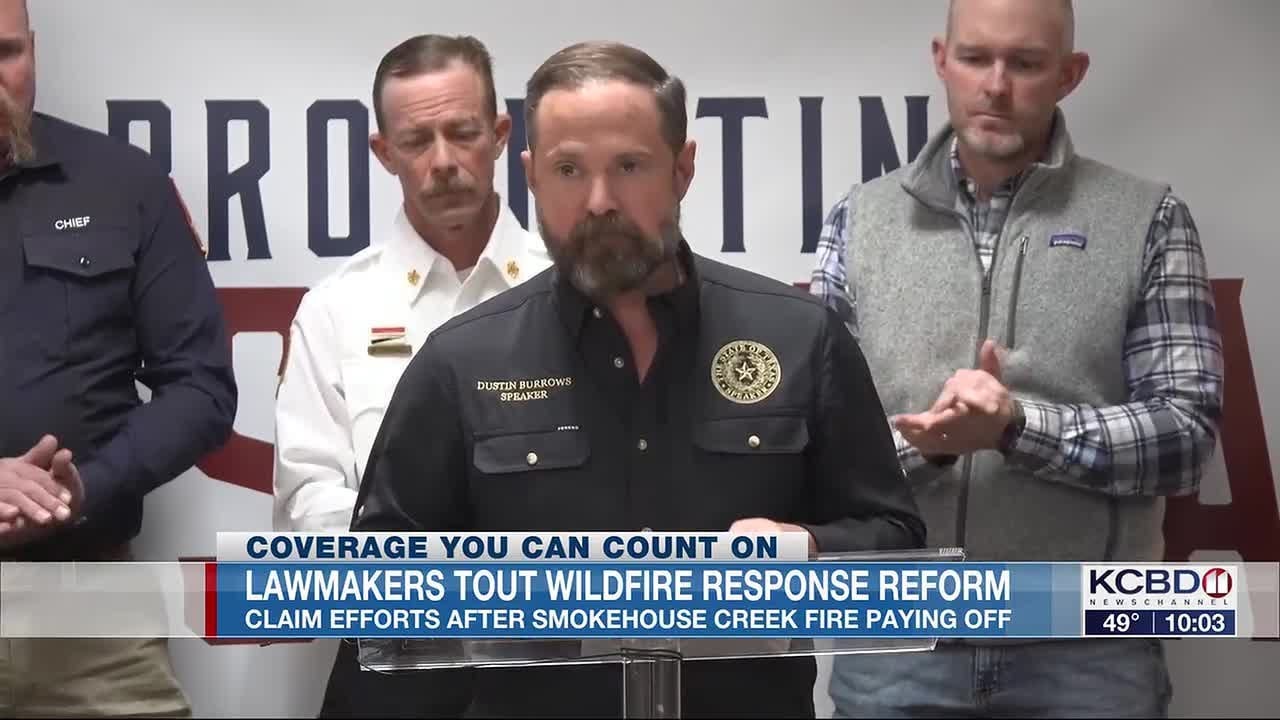 West Texas lawmakers tout wildfire response reform
