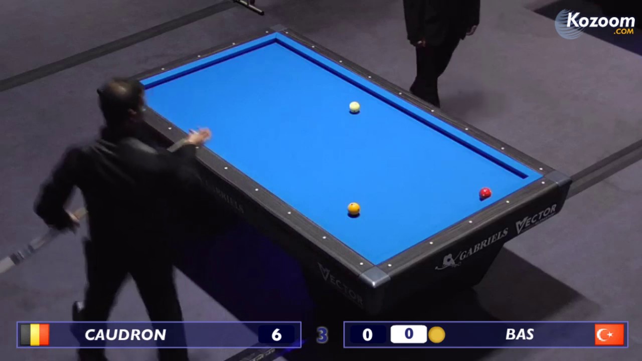 Caudron F. Vs Bas S. (3 Bandes petit billard 2.40)