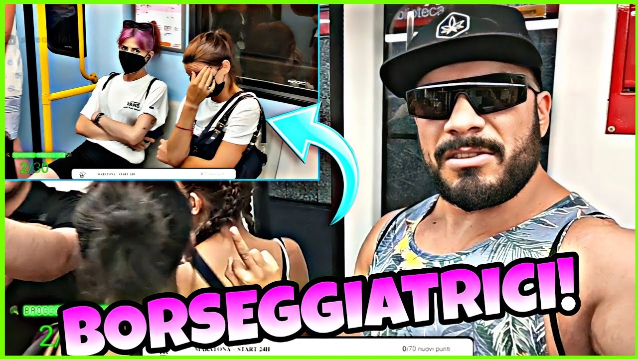 ERKOLE a CACCIA di una FLOTTA INTERA di BORSEGGIATRICI NELLA METRO DI MILANO!