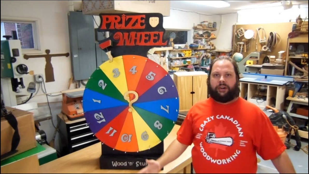 How To Make A Prize Wheel: Prize Spinner