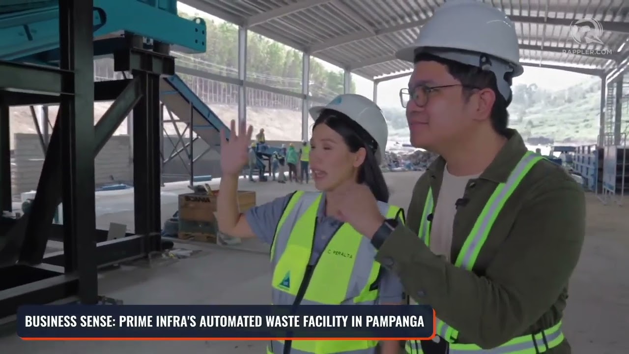 How machines handle tons of trash in Porac, Pampanga