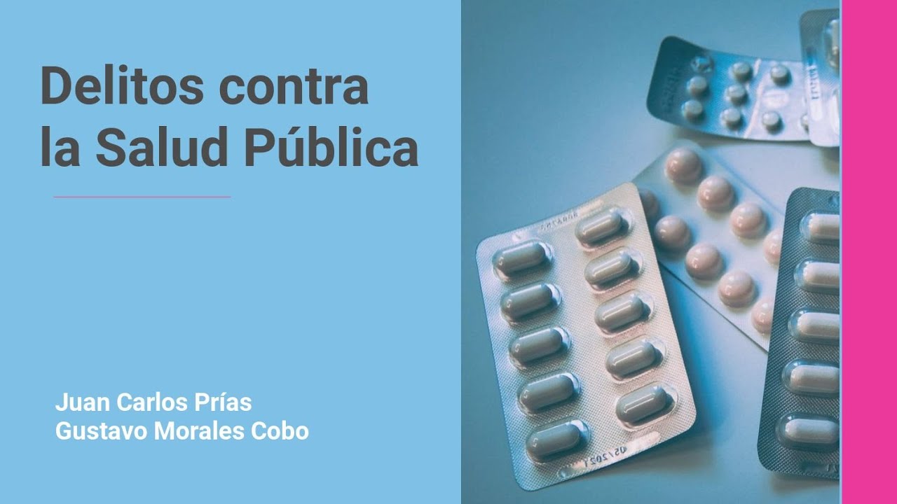 Delitos contra la Salud Pública con el Dr. Gustavo Morales