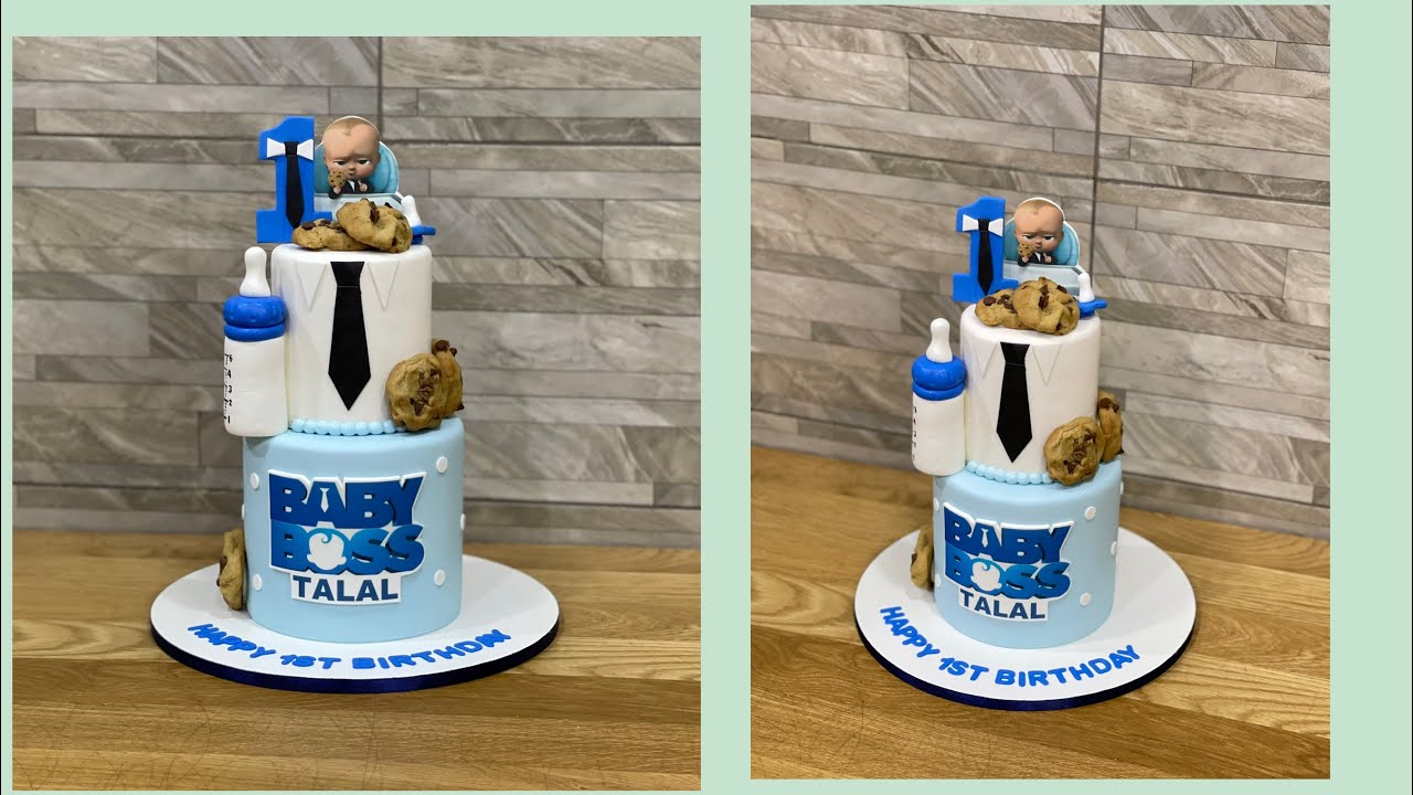 Baby Boss Cake/Two Tier Cake                         Vlog # 82
