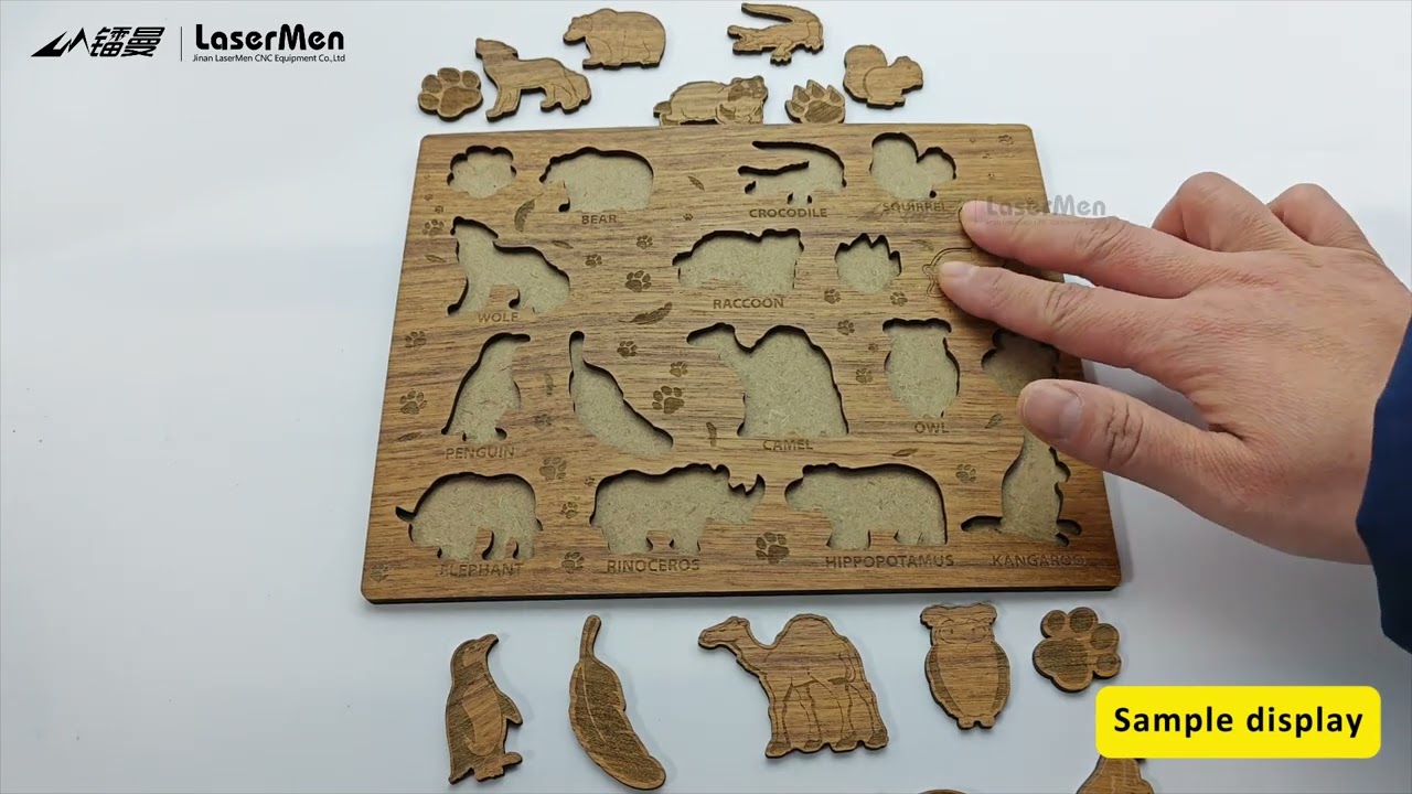 [LaserMen] LM-9060-2 From fabric cutting to wood engraving, one machine can handle it all.