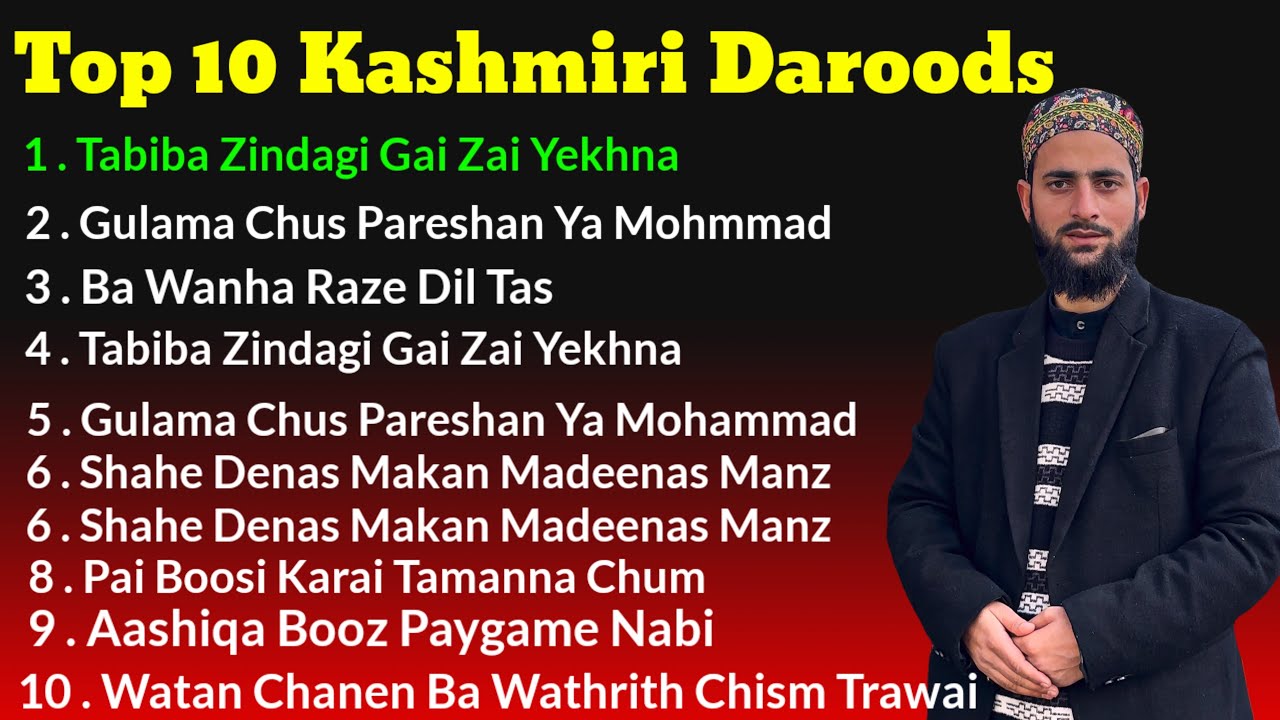 Best Of Hafiz Afrooz | New Top 10 Kashmiri Daroods 2024 | Hafiz Afrooz Lone