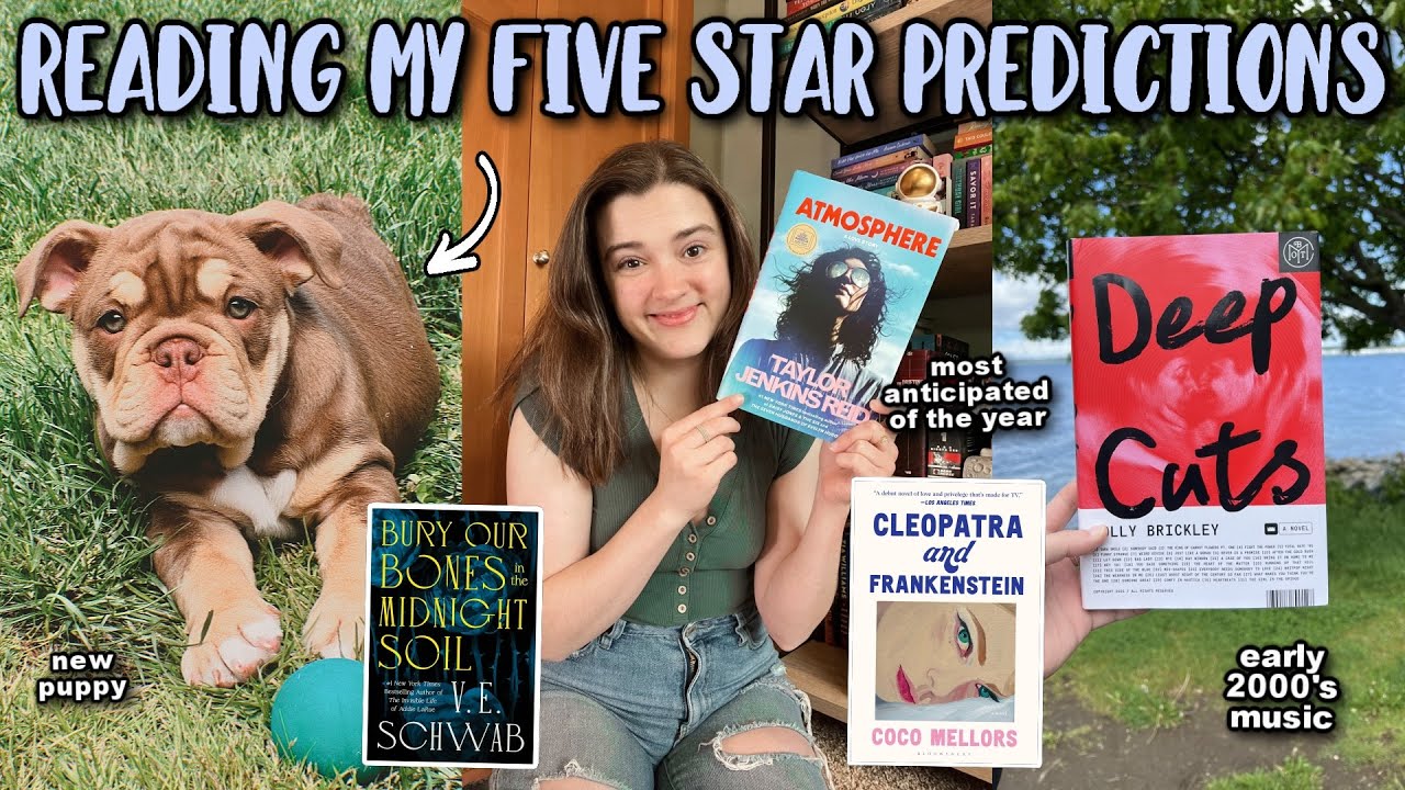 reading books I think will be 5 stars... but were they? 🤔 [and meet my sisters new puppy Mavis 🐶]