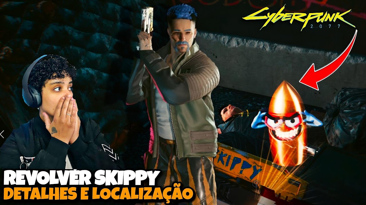 Como encontrar Revolver Skippy em Cyber Punk 2077?