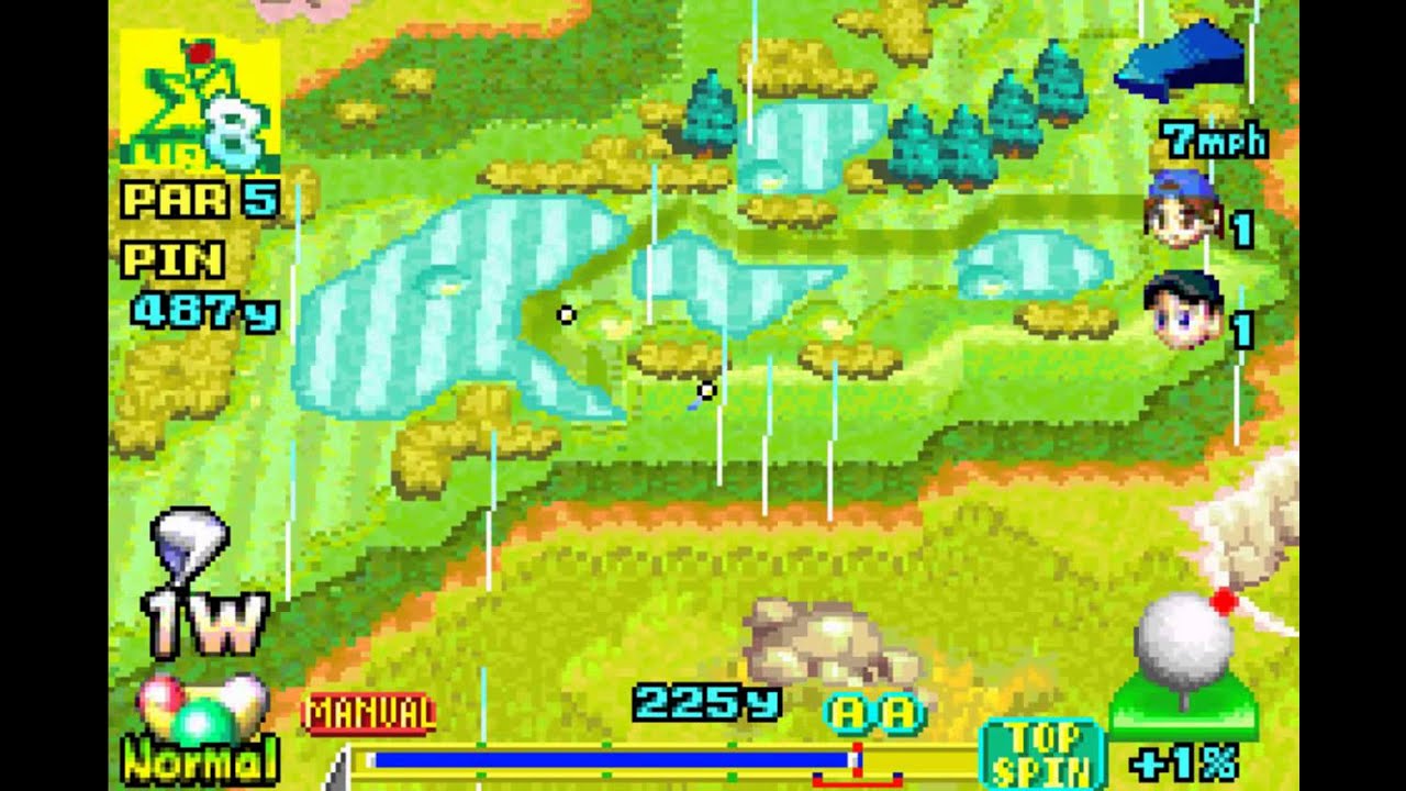Mario Golf: Advance Tour - Vs. Kid(Only Basic Clubs)