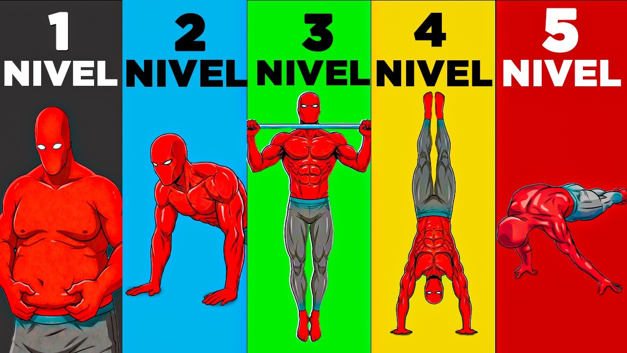 Los 5 Niveles de la Calistenia ¿En Cuál Estás?