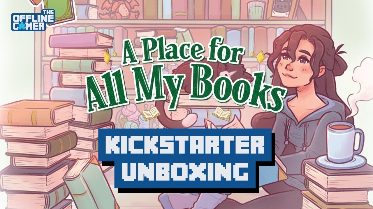📚✨ A PLACE FOR ALL MY BOOKS Unboxing – A Cozy Puzzle Game for Book Lovers! 📖🏠