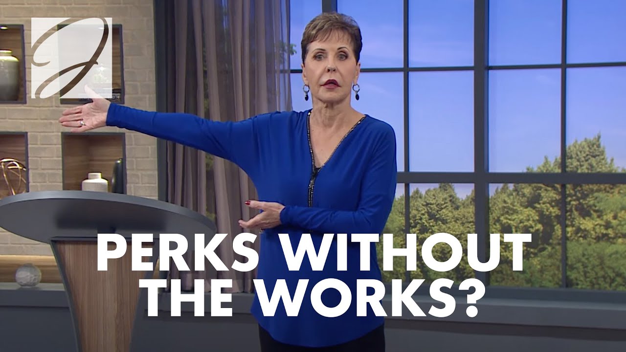 Perks Without The Works? | Joyce Meyer