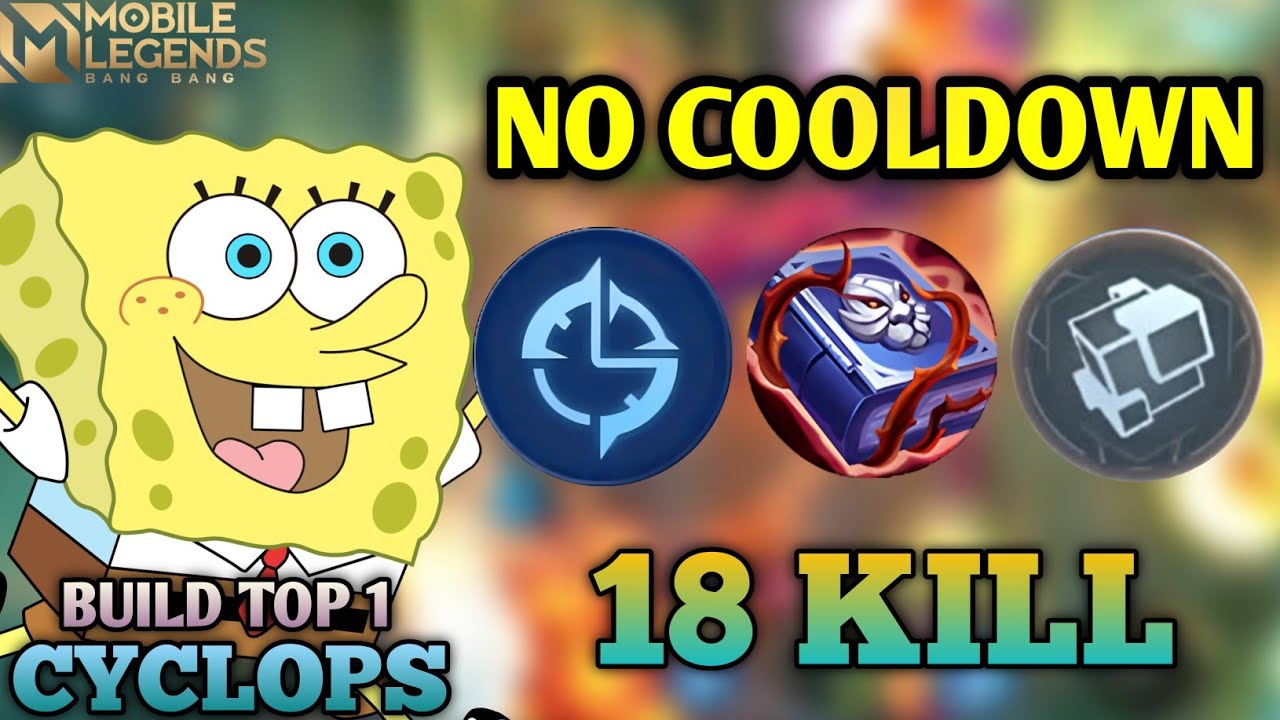 CYCLOPS SEMAKIN META🔥CYCLOPS MODE DEFEND MUSUH DIBIKIN FRUSTASI |BEST BUILD CYCLOPS - Mobile Legends