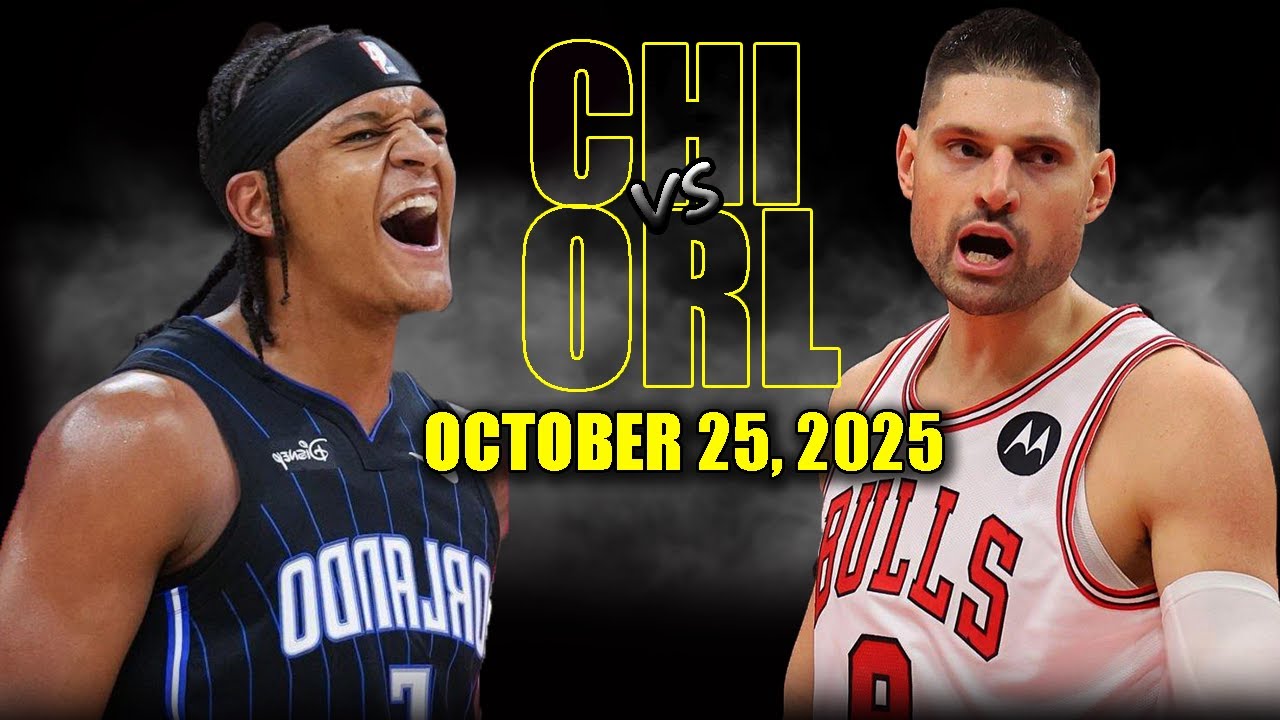 Chicago Bulls vs Orlando Magic Full Game Highlights - October 25, 2025 | NBA Season