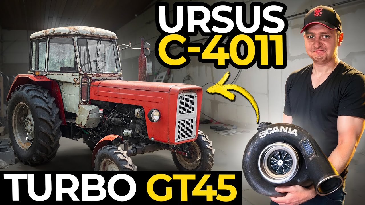 URSUS C- 4011  - Nowa KABINA | Olbrzymia TURBINA ze SCANII !! Co dalej z URSUSEM 1222 TURBO 4X4 ?