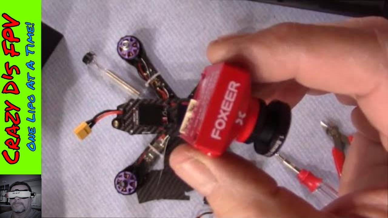 Eachine Wizard X220 Camera Upgrade with the Foxeer Falkor2!