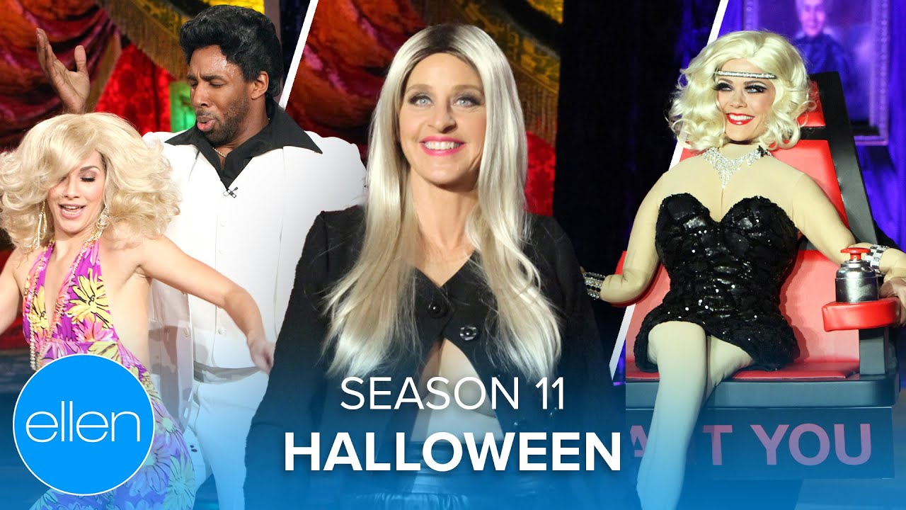 Ellen's Season 11 Halloween: 'Ellen' Minaj, Circus of Horrors (Full Episode)
