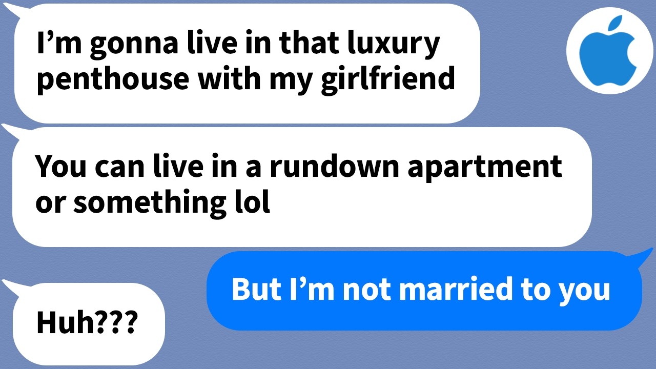 【Apple】 I buy a $600K luxury penthouse and my husband immediately shows up with his girlfriend