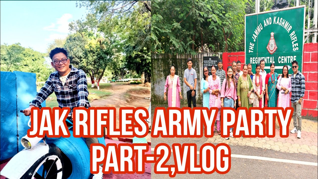 Jak Rifles Army Parade Party Pat.2,Vlog,