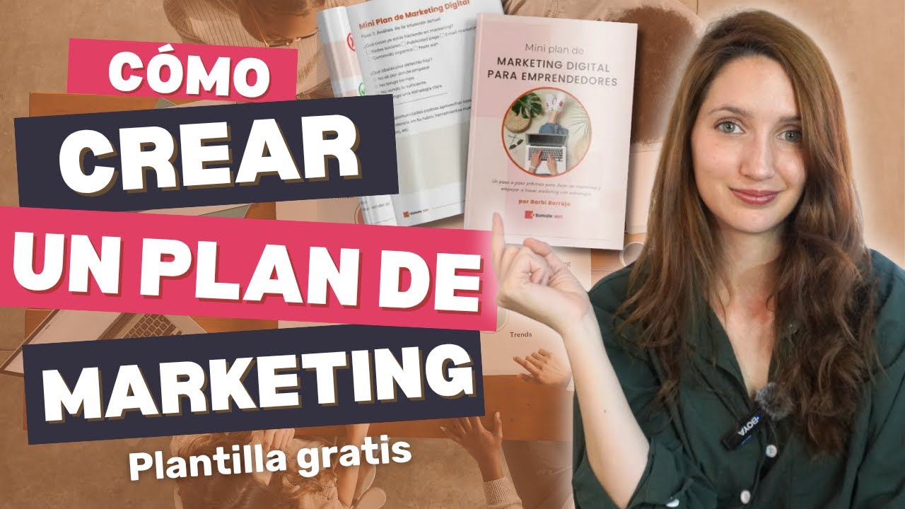 CÓMO HACER UN PLAN DE MARKETING PARA TU NEGOCIO - Paso a paso + Plantilla GRATIS 🎁