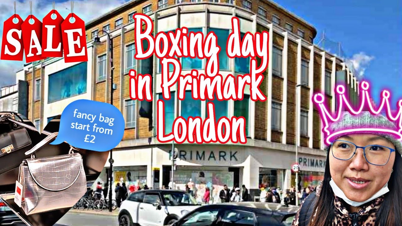Boxing day 2021 in Primark London