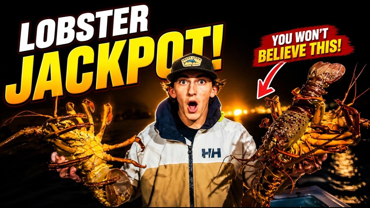 Lobster JACKPOT!! BONUS underwater footage at the end!