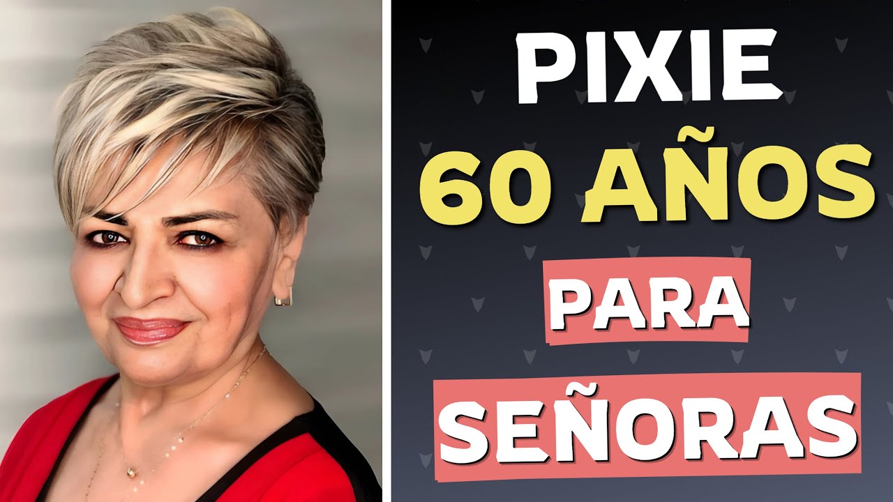 Cortes De Cabello Pixie Para Se&ntilde;oras de 60 A&ntilde;os - Moda MV