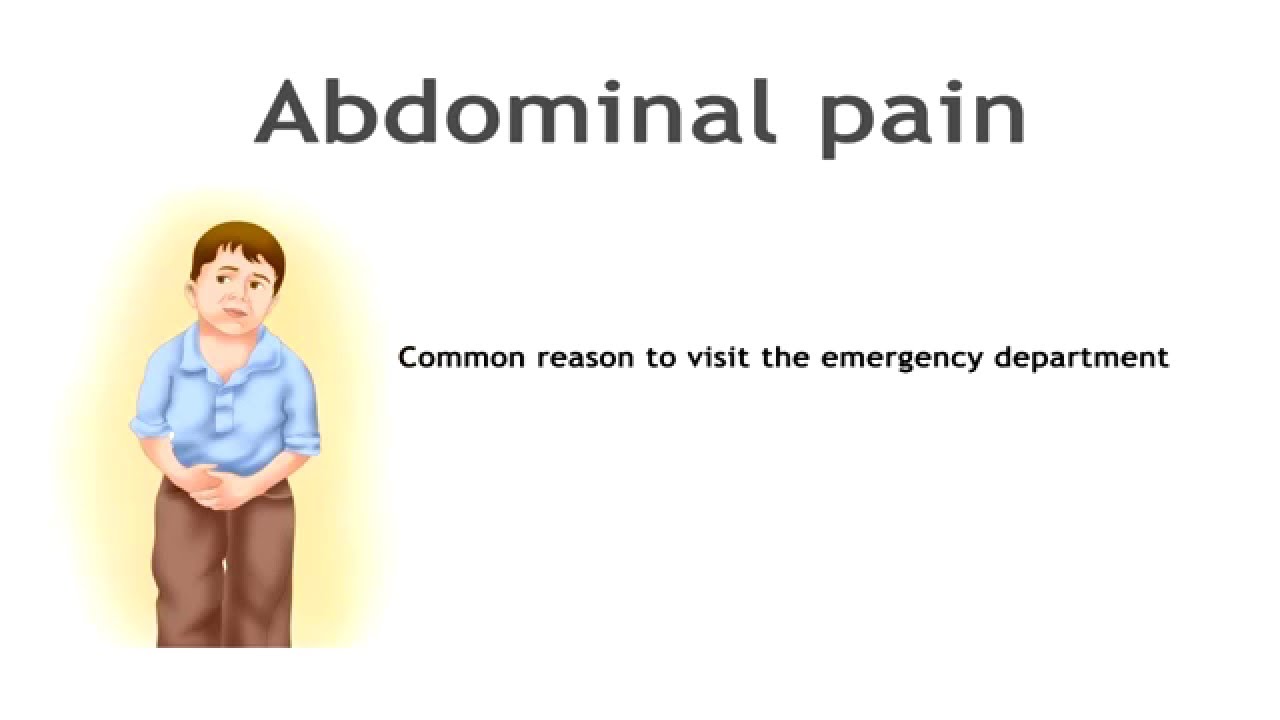 Pediatric abdominal pain