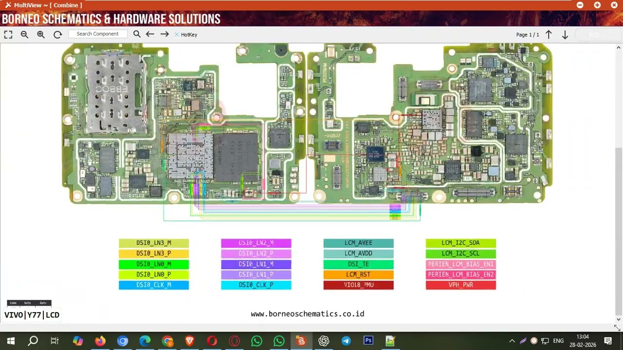 Vivo Y77 – Display & Light Fix #borneoschematic #rgsmstore #manojkumarsaini #manojrajsaini #rgsm