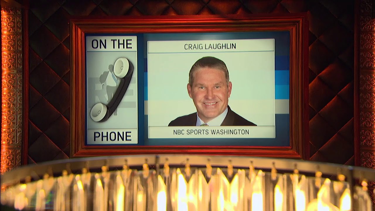 Caps Announcer Craig Laughlin on Braydon Coburn-Tom Wilson's Epic Fight | The Rich Eisen Show