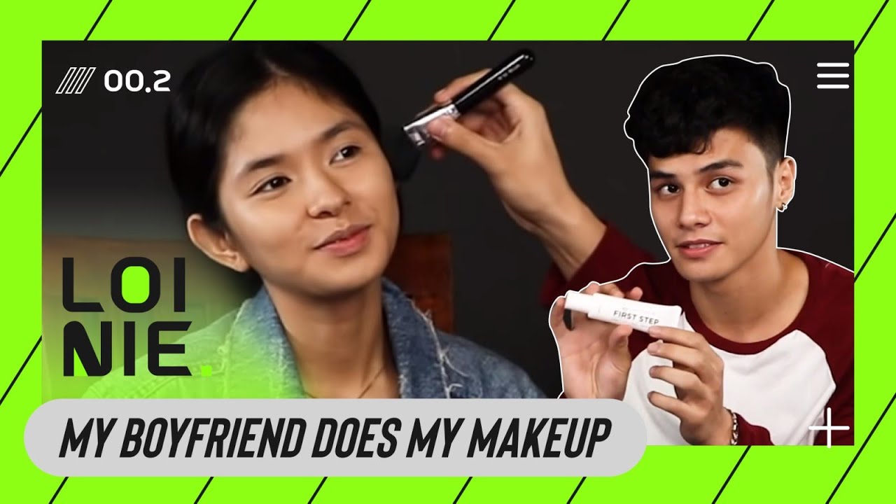 BOYFRIEND DOES MY MAKEUP! (Tignan niyo ginawa sakin ni Ronnie?!) | LoiNie TV
