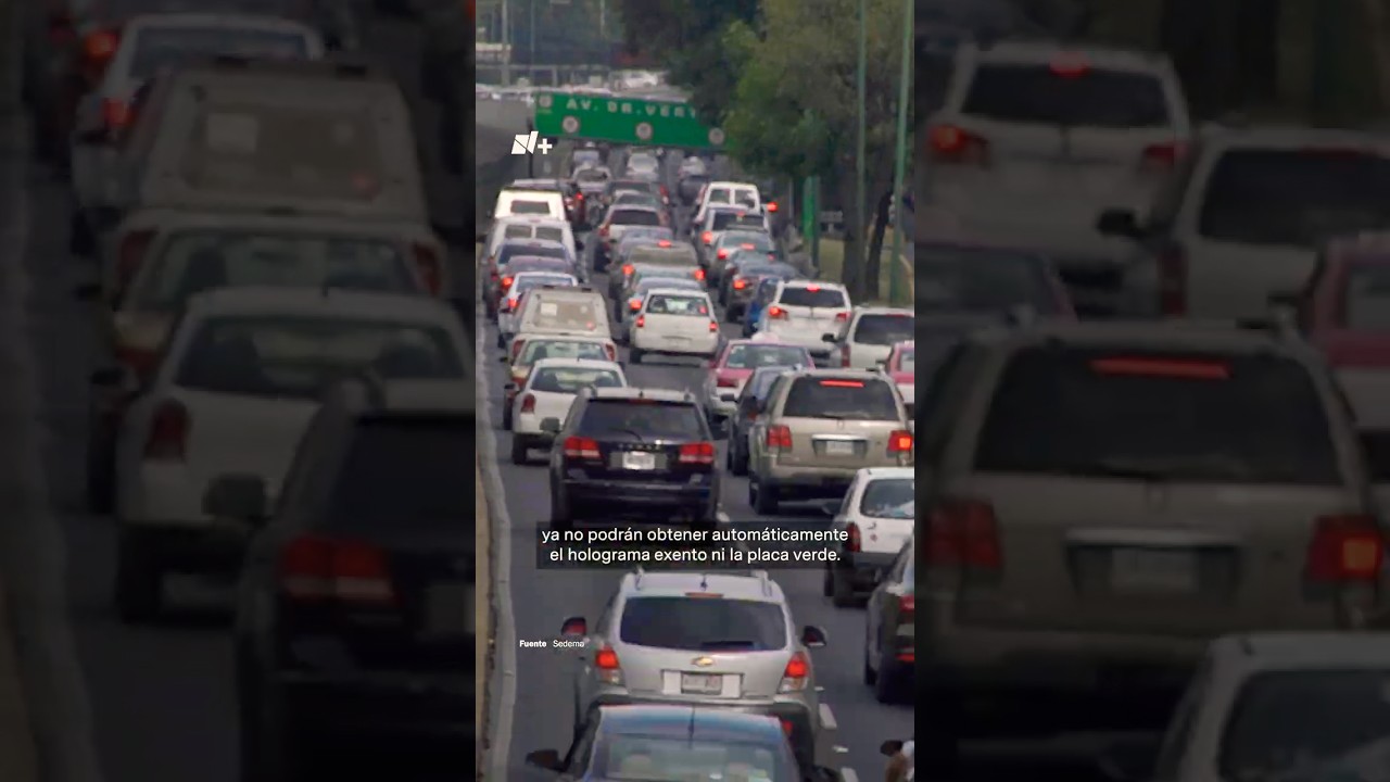 Autos h&iacute;bridos pierden sus beneficios en CDMX - N+