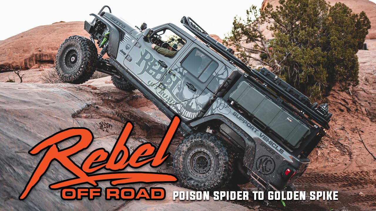 Poison Spider / Golden Spike Trail Run In Moab, Utah - Rebel Off Road