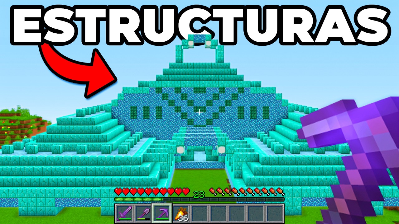 Constru&iacute; Todas Las Estructuras de Minecraft en 24 Horas