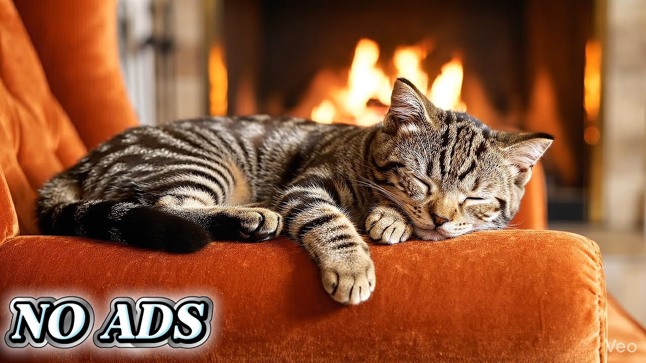 Calming Evening Music for Cats 🐾 Peaceful Sounds for Night Sleep
