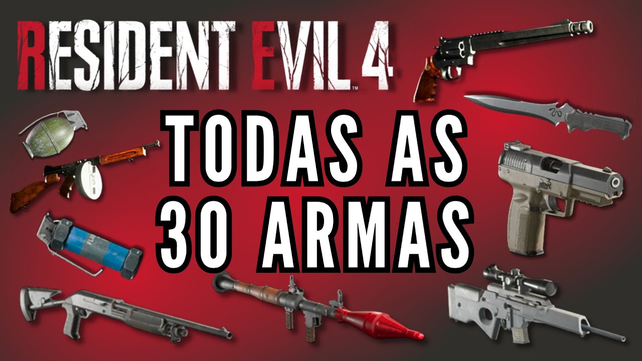 Como pegar TODAS as ARMAS de Resident Evil 4 Remake