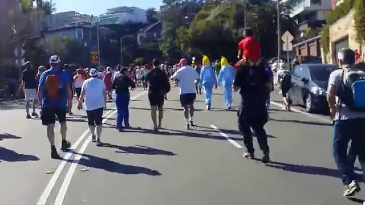 City2Surf 2015: The Beginning of Heartbreak Hill