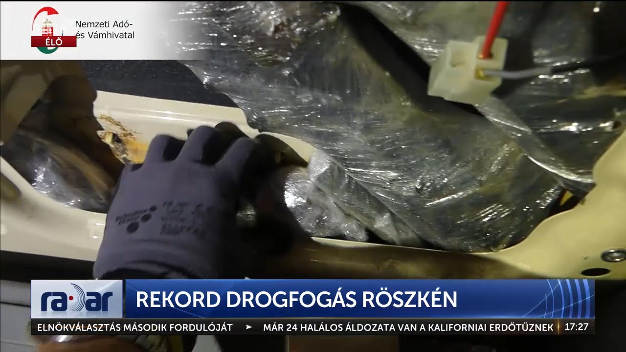 Radar – Rekord drogfogás Röszkén (2025-01-13) - HÍR TV